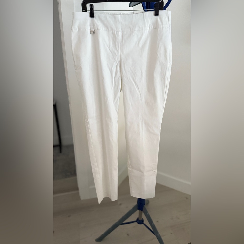 Alfani Womens Crisp White Chinos